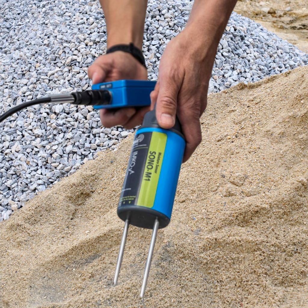 gravel moisture content meter