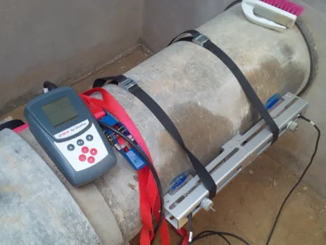 Portable Ultrasonic Flow Meter