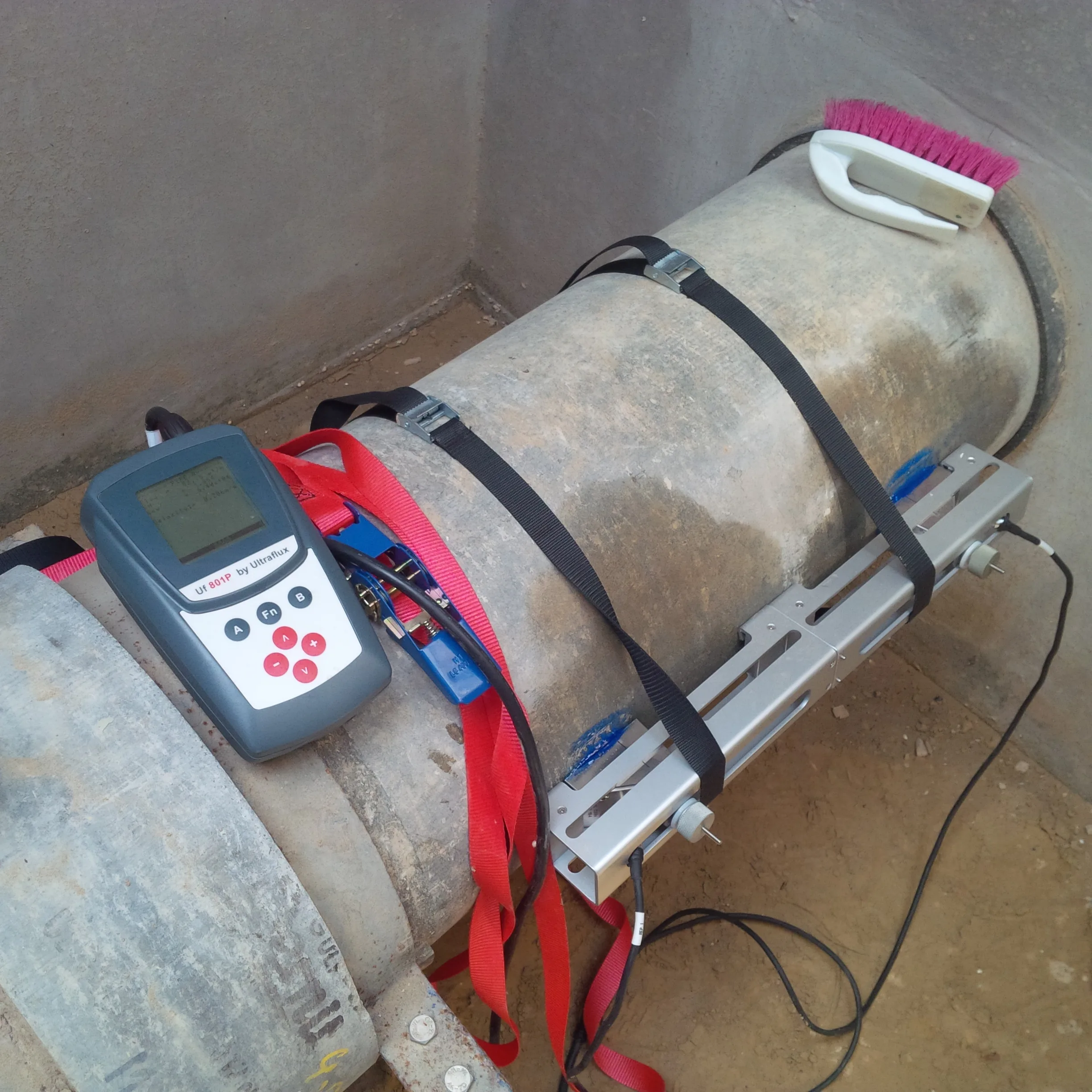 Portable Ultrasonic Flow Meter