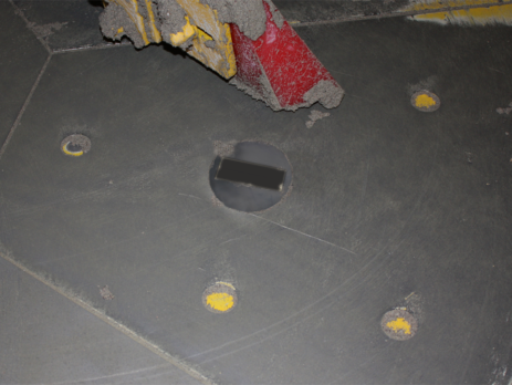concrete moisture probe