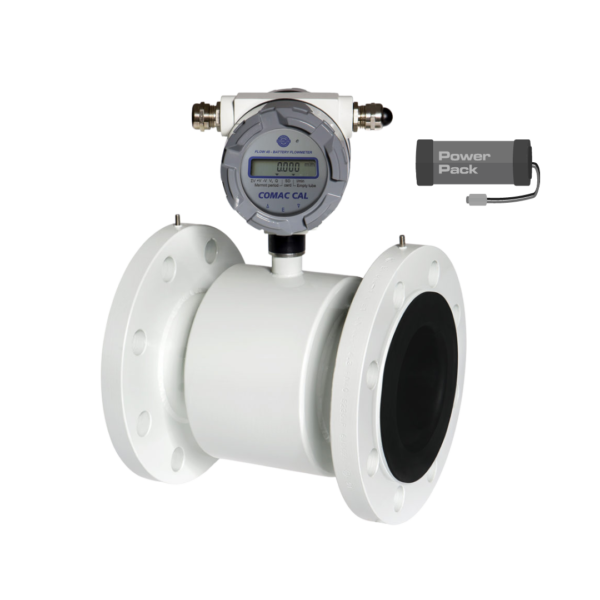 Battery Powered Magnetic Flow Meter